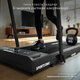 Беговая дорожка Sportconic до 12 км/ч с регулируемым наклоном LED-дисплей пульт дистанционного управления черная - изображение 7