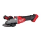Шлифмашина угловая - болгарка аккумуляторная MILWAUKEE M18FSAGF125XB-0X, диаметр 125мм (антивибрационная боковая рукоятка, - изображение 2