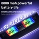 Ігрова Клавіатура AULA L99 Purple-White Бездротова Механічна 2.4G/Bluetooth/USB type-c. З Сенсорним Екраном 3.98 дюйма. Батарея 8000mAh . RGB Підсвічування З Підтримкою HOT-SWAP - зображення 7