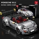 Конструктор Porsche 911 GT2 RS Silver 1:8 з моторами на радіокеруванні 3389 деталей T5026A Сіра - зображення 4