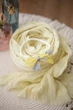Обмотка и повязка с бантом для newborn фотосессии VTILENE, Lemon, 60х400 см - изображение 3