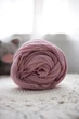 Натуральная обмотка для младенца newborn VTILENE, Vintage mauve, 60х200 см - изображение 4