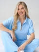 Костюм ISSA PLUS 15585 XXL голубой (issa2007682796410) - изображение 4