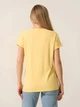 Футболка ISSA PLUS 15594 XXL желтая (issa2007682805044) - изображение 3