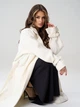 Пальто ISSA PLUS 15048 XXL молочное (issa2007682808281) - изображение 4