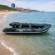 Надувная лодка ПВХ Bark BN-310SD 3,1 м трехместная моторная килевая сплошное фанерный разборный настил спортивная серия - изображение 8