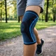 Бандаж на коленный сустав BD AB066. XL/42-44см. Полужесткий. Ребра жесткости. Кольцо-Фиксатор. Сине-Черный. Бандаж колена. Ортез колена. Наколенник ортопедический - изображение 8
