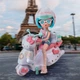 Дитяча лялька "Красуня Пінк на скутері" 4SF Manga Dolls HKTF3000 серії "Hello Kitty" - зображення 8