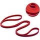 Резиновая петля для тренировки Pro Loop Bands NE-B-452-13-28, 13-28 кг, красная - изображение 2