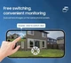 4K Беспроводная камера Solar 4G, двойной объектив, ночное видение V380 Pro CCTV 8MP - изображение 4