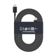 Кабель USB Type-C на Type-C PD Fast Charge для смартфонів, планшетів, ноутбуків 1.8 м, 3A Black - изображение 2