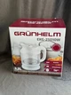 Електрочайник Grunhelm (EKG-25010W) 1,2л, 1630Вт, білий - изображение 4