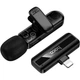 Мікрофонна радіосистема Hoco L20 Lightning Black [161039] - зображення 5