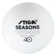 Мячик для настольного тенниса Stiga Seasons White 12 шт (1110-2810-12) (931162) - изображение 1