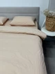 Комплект постільної білизни Ecotton Двоспальний 180х215 см Сатин бежевий (22902_000) - зображення 3