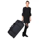 Дорожня сумка TravelZ на колесах Wheelbag 100 Black (927291) - зображення 4