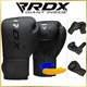Боксерські рукавиці RDX для тренувань і спарингу шкіра захист рук професійні F6 Kara Matte Black 6 унцій - зображення 10