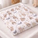 Простынь MirSon Евро 200x220 см 17-0918 Tiny Teddy Ranforce Elite (2200012569368) - изображение 6