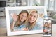Цифровая фоторамка Frameo 10.1 дюймов 32Gb встроенной памяти с сенсорным управлением WiFi электронная рамка для фото белая приложение FRAMEO сенсорный экран 1280x800 HD IPS интерактивный подарок фотоальбом белая - изображение 14
