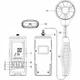 Анемометр цифровой с выносной крыльчаткой 0,3-45м/с, 0-45°C, 10-90% BENETECH GT8915 - изображение 6