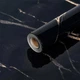 Універсальна самоклеюча ПВХ плівка 0,6*10м, інтер'єрна, водостійка, для меблів і кухні імітація мармура Чорний - зображення 1