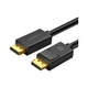 Кабель мультимедійний DisplayPort M to DisplayPort M 1.0m DP102 black Ugreen (10244) - зображення 1