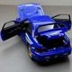 Колекційна модель Subaru Impreza WRX STI 1:32 синя металева машинка світло звук інерція відкривні елементи - зображення 8