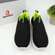 Текстильные кроссовки, мокасины для мальчика Apawwa (Z2401P black-green) Размер 32, 21 см - изображение 4