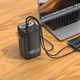 Зовнішній акумулятор (Power Bank) Hoco DB160 PD100W (LEDDisplay+LEDLight+кабельTypeC) 60000mAh Black (43442) - зображення 5