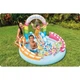 Игровой центр INTEX Веселая карамель 57144 с горкой фонтаном 170х168х122 см разноцветный - изображение 4