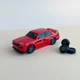 Дрифт машинка БМВ на радиоуправлении BMW M3 E30 Mini Drift 1:43, 4WD, до 15 км/ч, LED подсветка, USB зарядка, для дрифта (Красный) - изображение 5