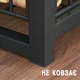 Етажерка органайзер для кухні A-Plus A-W56B 80*30*80 см кухонний стелаж для мікрохвильової печі Чорний - зображення 6