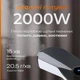 Мощный ручной отпариватель для одежды Zepline 2000 Вт бытовой портативный с насадкой для вещей 3 режима работы с Термо перчаткой - изображение 2