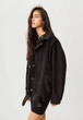 Байкерська куртка зі штучної замші Stradivarius 8489/703 S - изображение 2