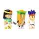 Набор коллекц фигурок Stumble Guys - Сенсей Фаерфист, Клеопатра, Киллер - изображение 3