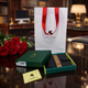 Кожаный кошелек на кнопке Visconti HT10 Black RFID Подарочный пакет в комплекте - изображение 13