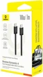Кабель Baseus Dynamic 4 Fast Charging Type-C to Type-C 100W 5A 1m black (P10381400111-00) - изображение 5