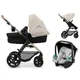 Коляска Kinderkraft 3 в 1 Moov 2 Moonlight Gray (KSMOOV02GRYEV00) (5902533925797) - изображение 1