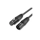 Кабель мультимедійний XLR M to XLR F 3.0m AV130 black Ugreen (20711) - зображення 1