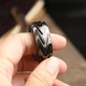 EDC Фіджет іграшка кільце спінер магнітний Fidget Toy антістрес офісний слайдер - зображення 2