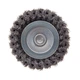 Щетка чашечная 100 мм для дрели, 1/4" (пучки витой проволоки) INTERTOOL BT-3100 - изображение 3