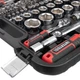 Набор инструментов 1/2" & 1/4", 82ед., Cr-V STORM INTERTOOL ET-8082 - изображение 7