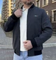 Бомбер чоловічий демісезонний весна осінь темно-сірий 4XL - зображення 4