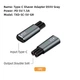 Універсальний адаптер Type-C 5V для електробритв, USB-C Shaver Adapter (сумісний з Philips та іншими), Сірий - зображення 5