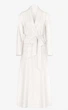 Халат Victoria's Secret Bridal Luxe Satin Long Robe білий M L - изображение 3