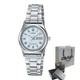Женские часы Casio LTP-V006D-2B голубые 30 м - изображение 1