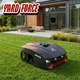 Аккумуляторный робот-газонокосилка Yard Force MB400 — электрическая косилка для газонов площадью до 400 м² с управлением через приложение и регулировкой высоты стрижки до 55 мм - изображение 6