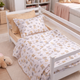 Простынь MirSon King Size 220x240 см Kids Time 17-0917 Little Teddy Gray Бязь (2200012568378) - изображение 3