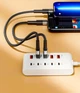 8-12 портів USB док-станція, для швидкої зарядки захист від перевантаження та короткого замикання - зображення 3