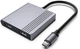 Док станція Cablexpert USB-C 3-в-1 USB/HDMI/PD (A-CM-COMBO3-04) - зображення 2